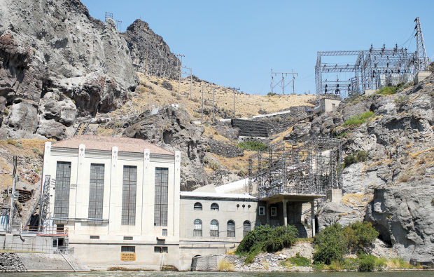 Shoshone Falls power plants